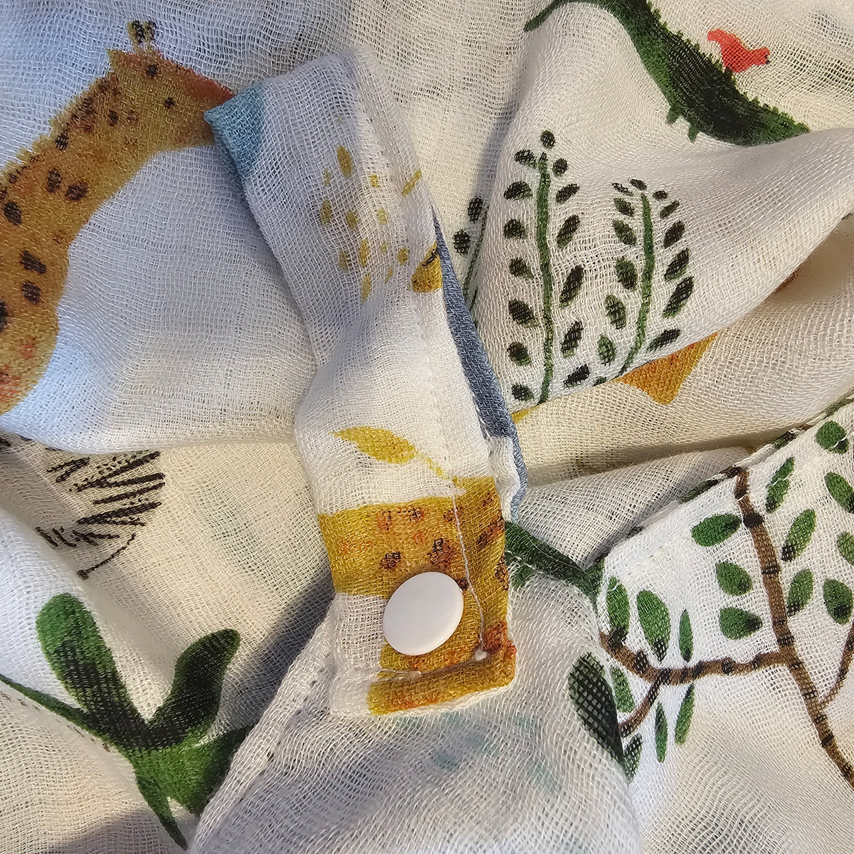 Safari Dreams Muslin Swaddle Blanket